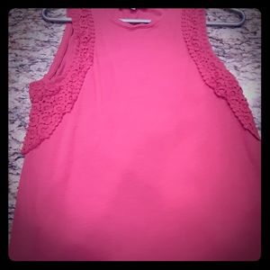 Ann Taylor detail sleeveless top
